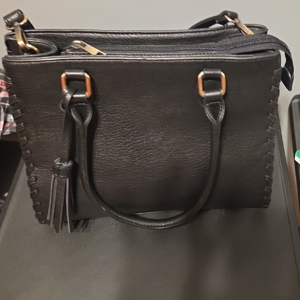 Jessie James Lioness Satchel with Tassel Detail